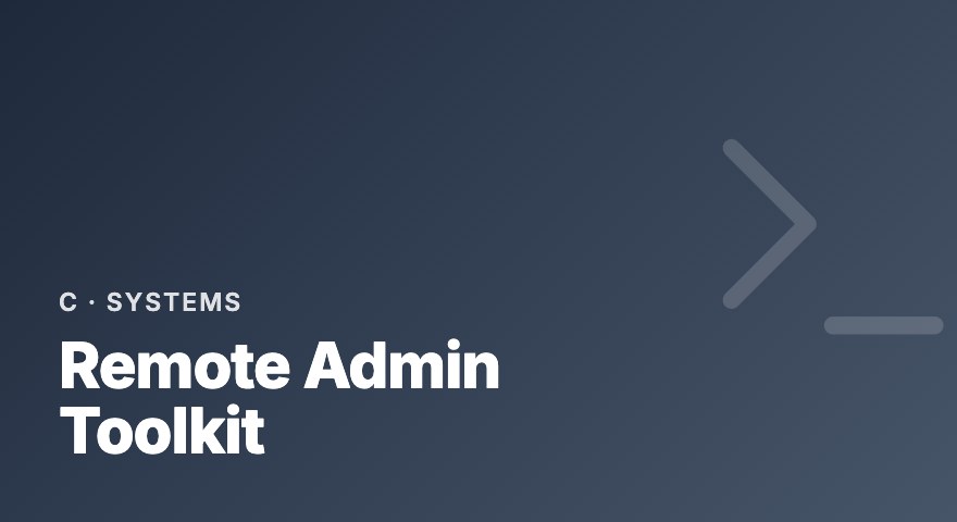 Remote Admin Toolkit project cover